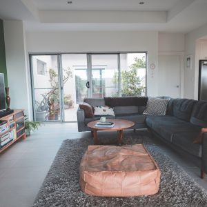 Marble and Brass Candle Holder